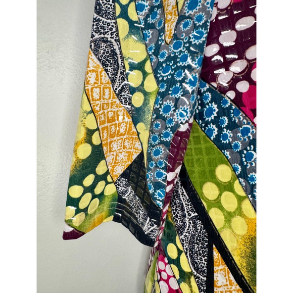 Women's Joseph Eye-Catching Ribkoff Blazer Size 6 Multi-color - Picture 4 of 8